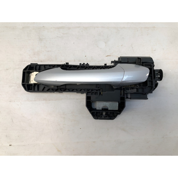 Maçaneta Externa Traseira Esquerda Mercedes C180 2011 2012 Prateado Traseira