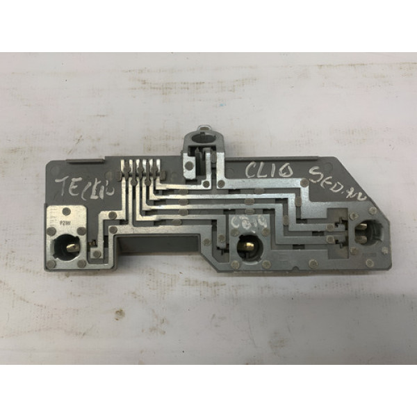 Circuito Lanterna Traseiro Esquerdo Renault Clio Sedan 2005 Esquerdo/motorista Vermelha