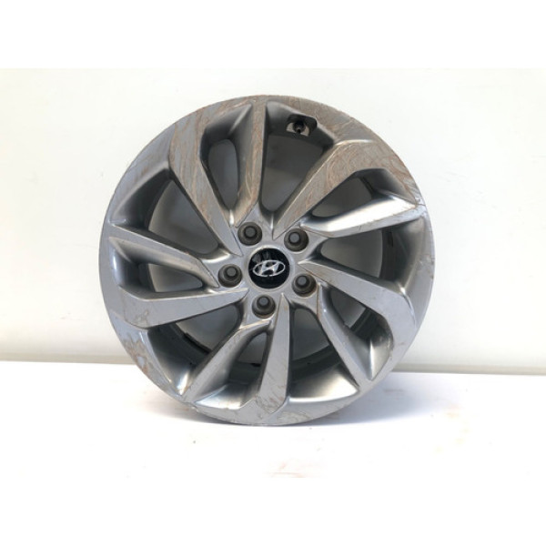 Roda Liga Aro 17 5x115 Hyundai New Tucson 2017 2021 Detalhe Preto