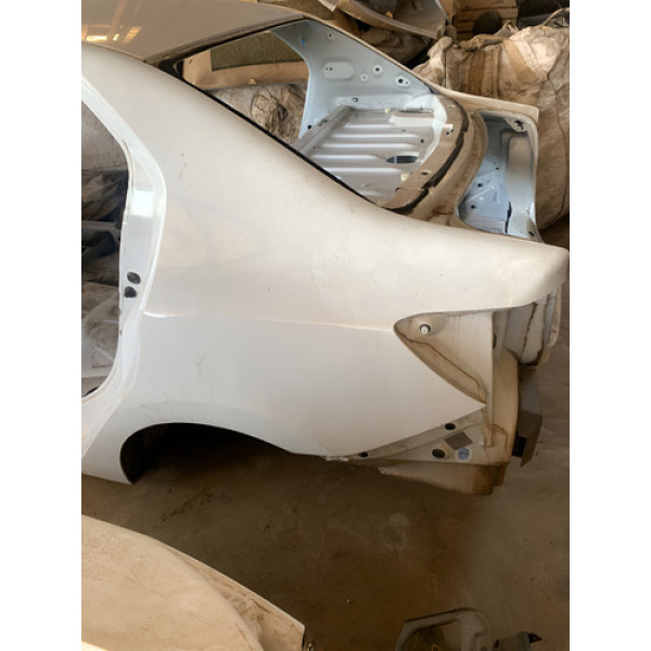 Lateral Esquerda Carroceria Renault Logan 2019 2024 Branco