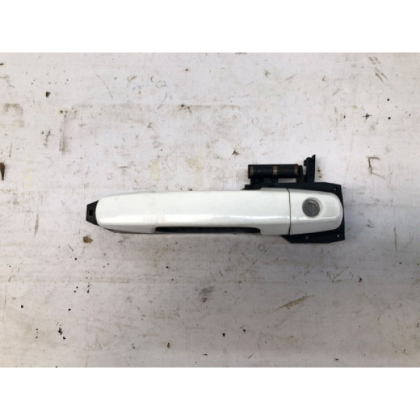 Maçaneta Externa Dianteira Esquerda Chery Tiggo 2009 2012 Branco Dianteira