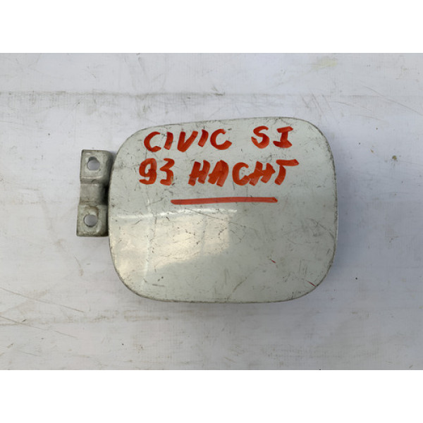 Portinhola Tampa Combustível Honda Civic 1992 1995 Branco Branco