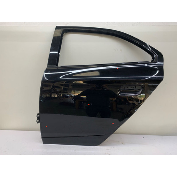 Porta Traseira Esquerda  Gm Onix 2012 2015 Det Traseira Esquerda Branco