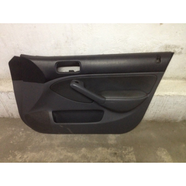 Forro Porta Dianteiro Direito Civic 2001 2006 Preto