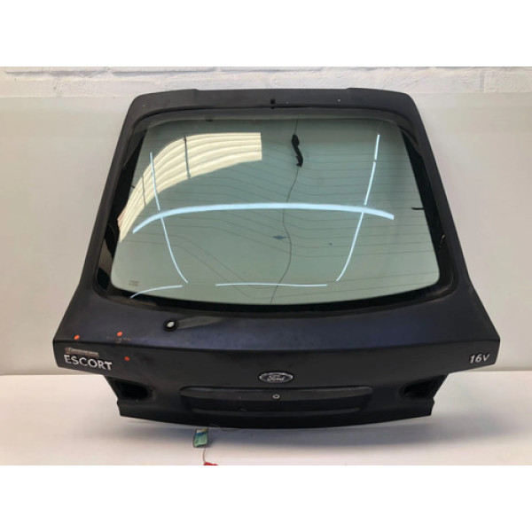 Tampa Traseira Escort Glx Hatch 1.8 16v 1997 2003 Det Preto