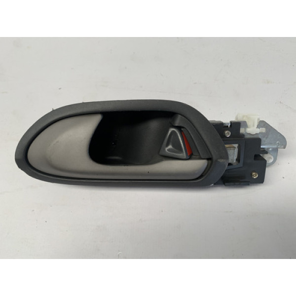 Maçaneta Interna Dianteira Esquerda New Civic G8 2007 2011 Cinza Dianteira