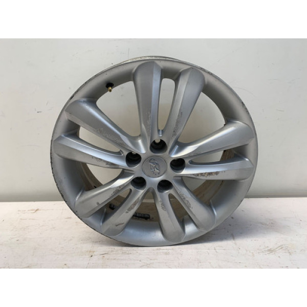 Roda Liga Aro 18 5x115mm Hyundai Ix35 2010 2014 Detalhe Preto