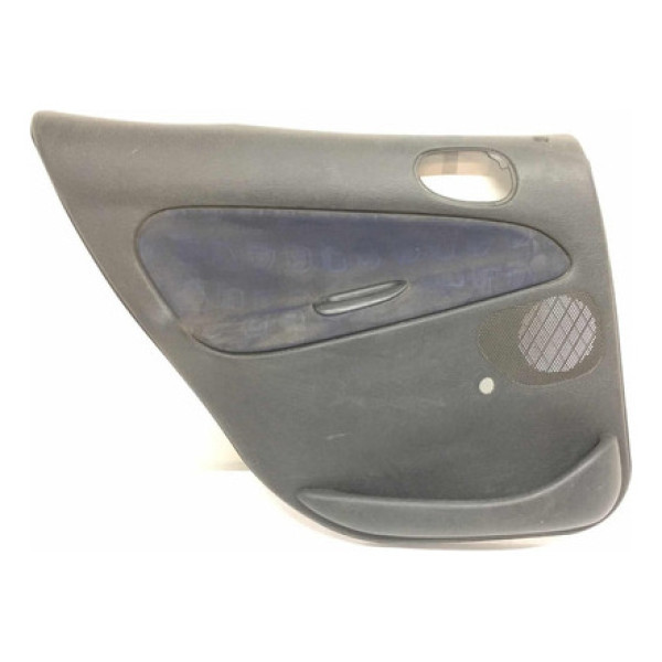 Forro De Porta Traseiro Esquerdo Peugeot 206 Azul