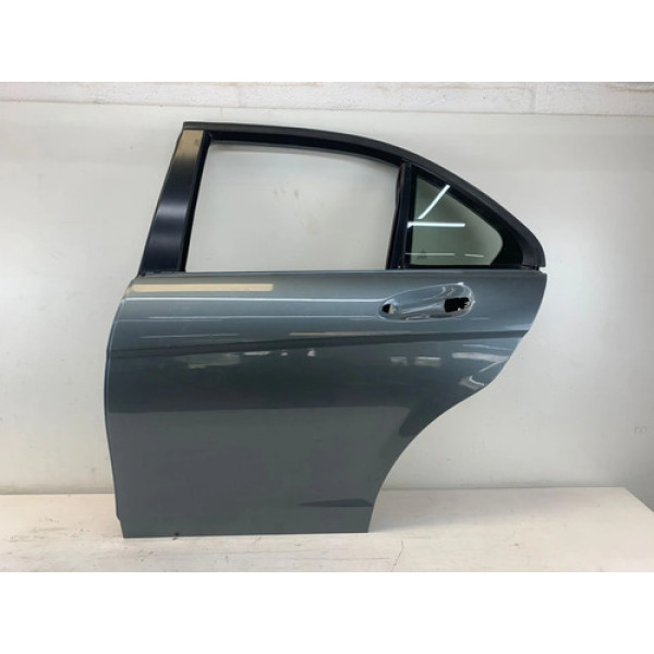 Porta Traseira Esquerda Mercedes C180 2011 2012  Traseira Esquerda Cinza
