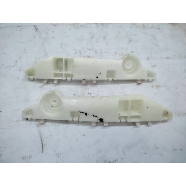 Par Suporte Guia Para Choque Traseiro March Sl 2015 2016