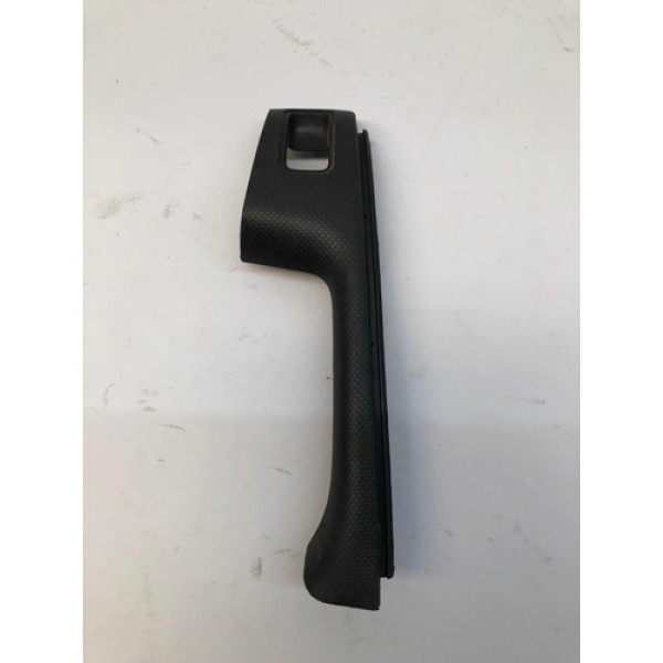 Moldura Botao Traseiro Esquerdo Civic 2001 2006 Cinza Escuro