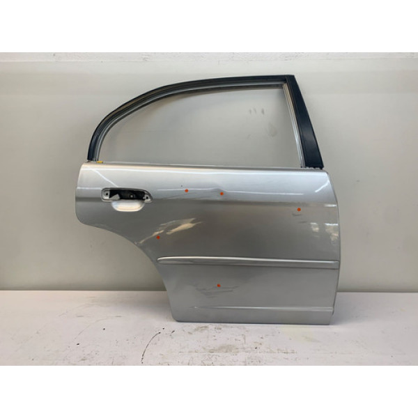 Porta Traseira Direita Civic 2001 2006 Prata Det Traseira Direirta Prateado