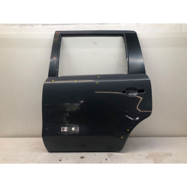 Porta Traseira Esquerda Nissan Livina 2009 2014 Detalhe Traseira Esquerda Cinza-escuro