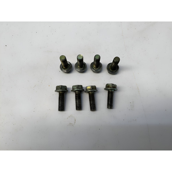 Kit Parafuso Conversor Torque Honda Civic 1.7 2001 2006 Prateado