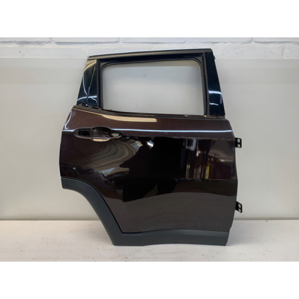 Porta Traseira Direita Jeep Compass 2016 2021 Marrom Traseira Direito Marrom