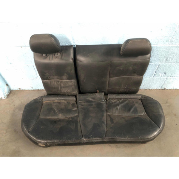 Banco Traseiro Honda Civic 2001 2006 Couro Cinza