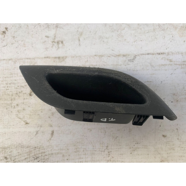 Moldura Puxador Porta Direita Renault Kwid 2017 2022 Det Preto