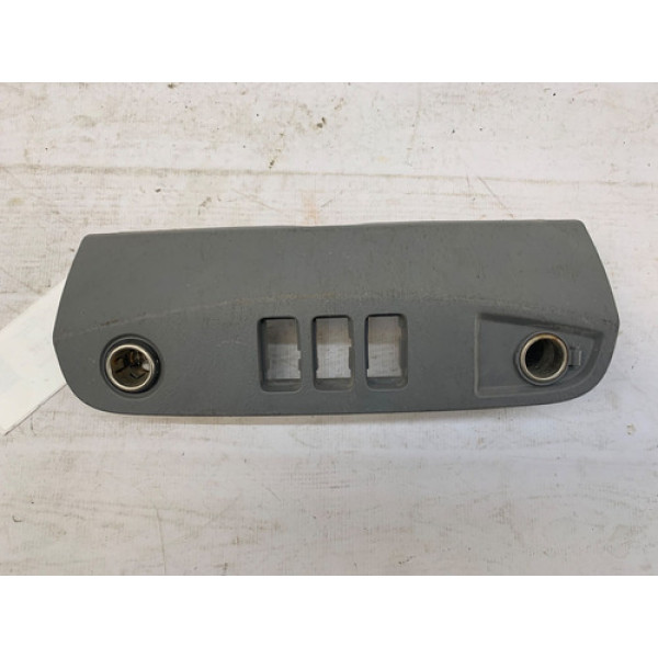 Moldura Painel Acendedor Toyota Hilux 4x4 2008 Cinza