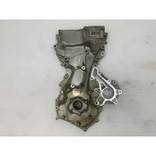 Tampa Frontal Motor Toyota Etios 1.5 12v 2017 2021 Detalhe Prateado