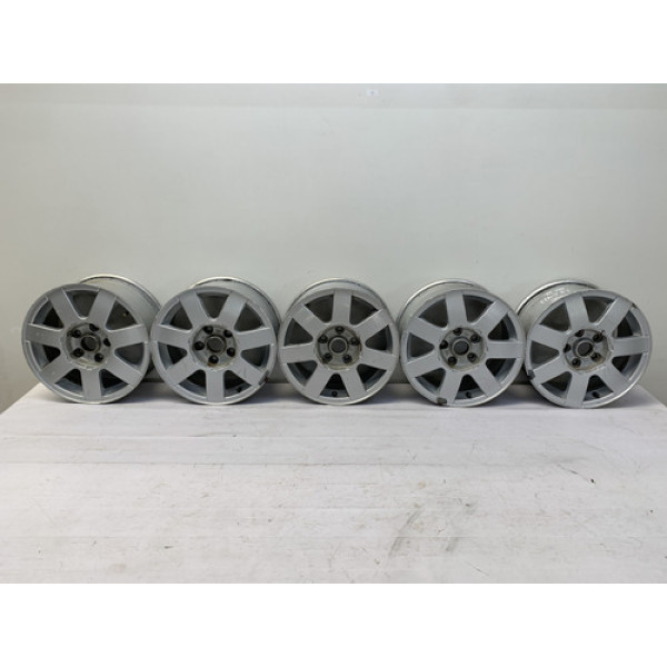 Jogo Roda Liga Aro 15 5x112 Vw Passat Variant B5 1997 2000 Branco