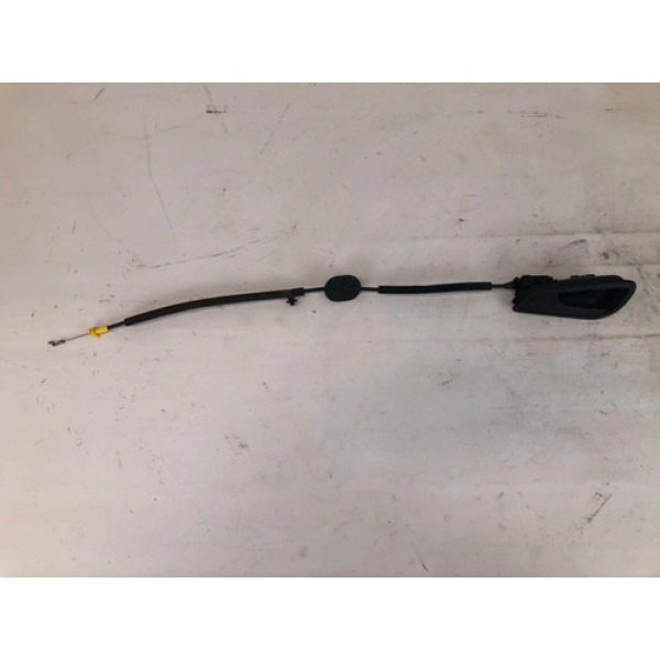 Maçaneta Interna Traseira Esquerda Ford Ka 2017 2021 Preto Traseira