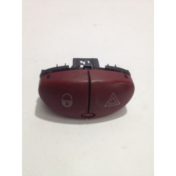 Botão Trava Pisca - Peugeot 206