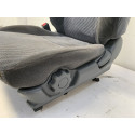 Banco Dianteiro Esquerdo Civic 2001 2006 Tecido Detalhe Cinza-escuro