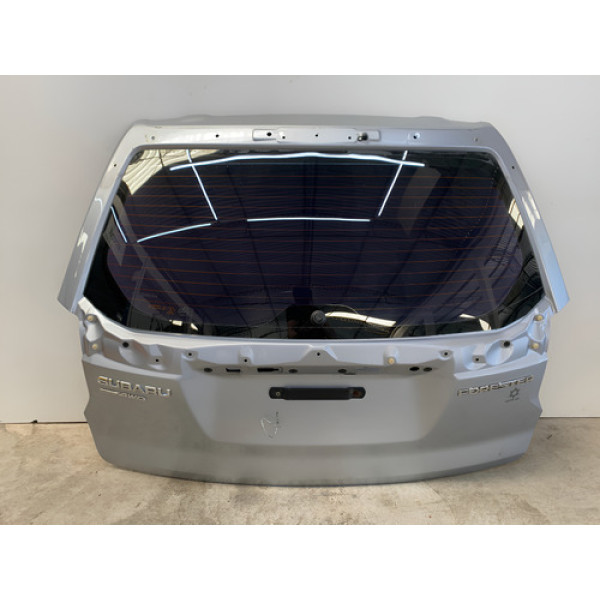 Tampa Traseira Subaru Forester 2013 2018 Prata