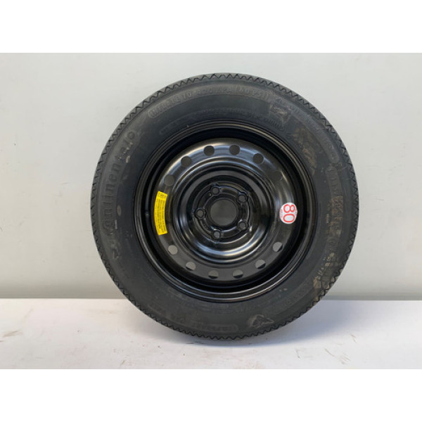 Roda Ferro Estepe Aro 16 5x115 Honda Hrv 1.5 Exl 2022 2025 Preto