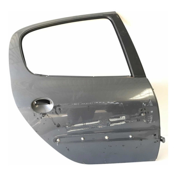 Porta Traseira Direita Peugeot 206 207 Cinza Detalhe