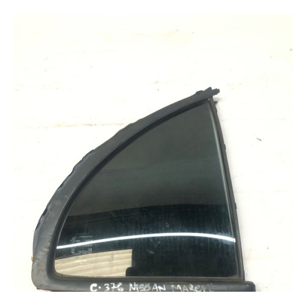 Vidro Vigia Traseiro Direito Nissan March 2014 2020