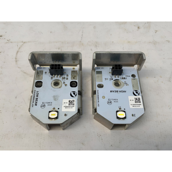 Placa Led Farol Alto Baixo Jeep Commander 2021 2025 12v