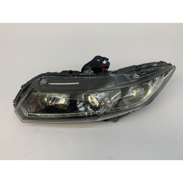 Farol Esquerdo Honda Civic G9 2012 2015 Detalhe Esquerdo/motorista