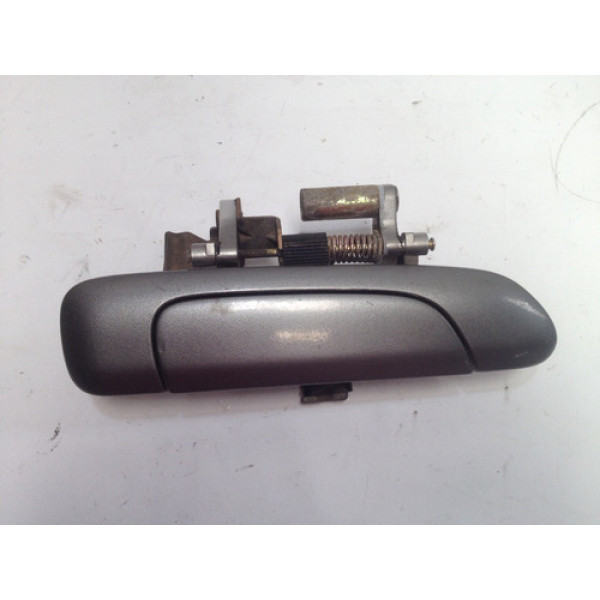 Maçaneta Externa Traseira Direita - Fit 2003 2008 Cinza