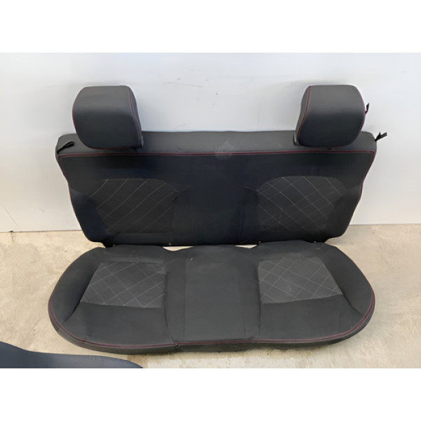 Bancos Traseiros Renault Kwid 2017 2023 Preto