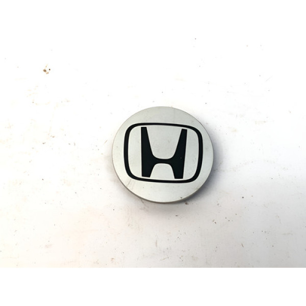 Calotinha Central Roda Honda Crv 2007 2011 Cinza