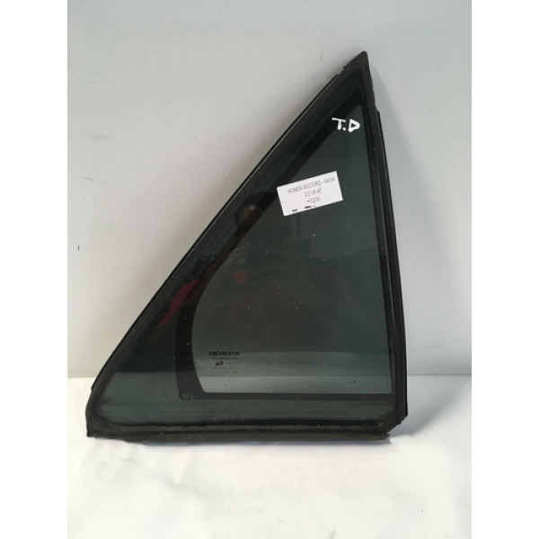 Vidro Fixo Porta Traseiro Direito - Honda Accord 2003 2006