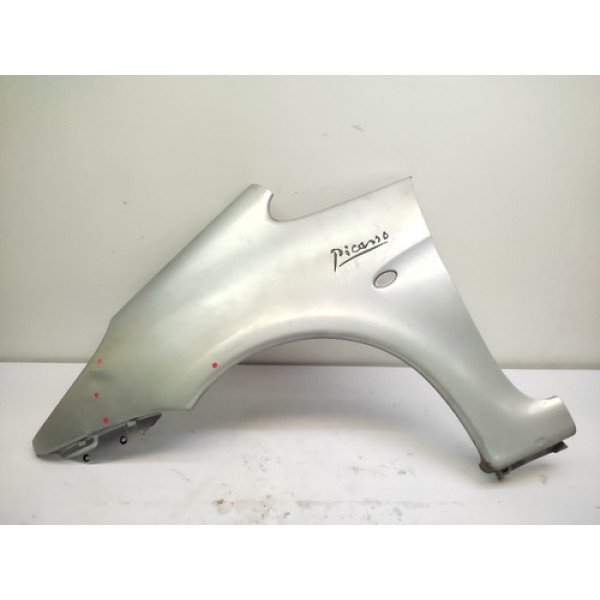 Para Lama Esquerdo Citroen Picasso 2001 2006 Detalhe Prata