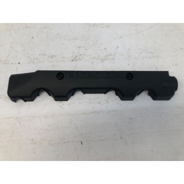 Capa Acabamento Motor Honda Hrv 1.8 2018 2021 Preto