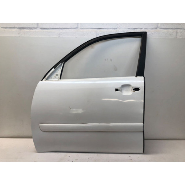 Porta Dianteira Esquerda Chery Tiggo 2009 2012 Branca Dianteira Esquerda Branco