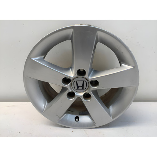 Roda Liga Aro 16 5x115 Honda New Civic 2007 2011 Prateado Prateado