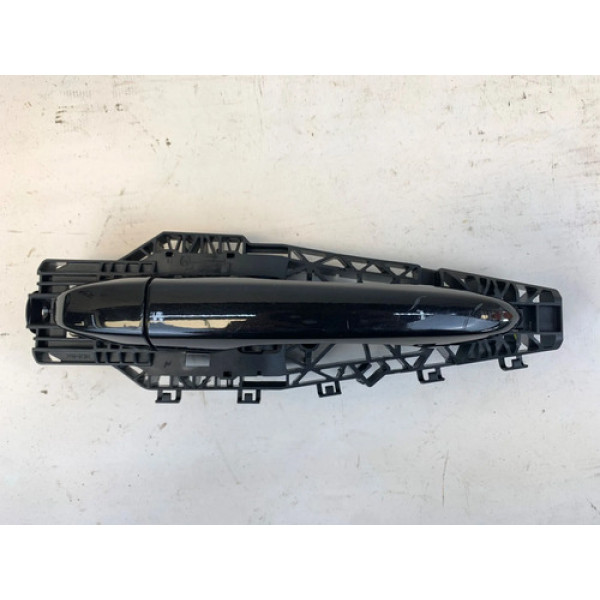 Maçaneta Externa Traseira Direita Compass 2016 2021 Preta Preto Traseira