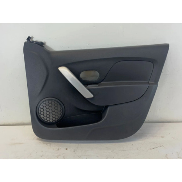 Forro Porta Dianteiro Direito Renault Sandero 2014 2019  Preto