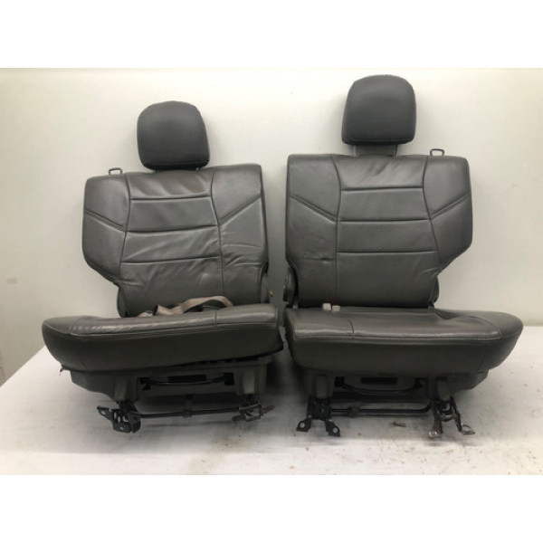 Jogo Banco Traseiro Chery Tiggo 2009 2012 Cinza
