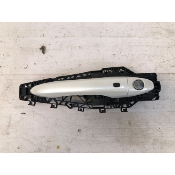 Maçaneta Externa Dianteira Esquerda Jeep Compass 2016 2021 Branco Dianteira