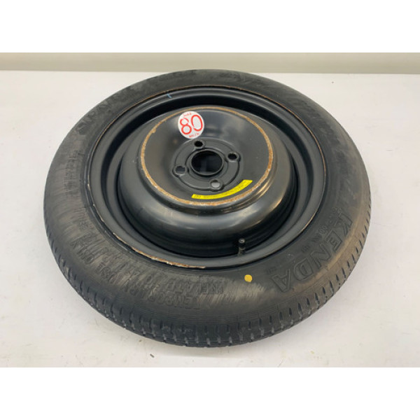 Roda Estepe Fino Aro 15 4x10 Honda City 2018 2020 Preeto