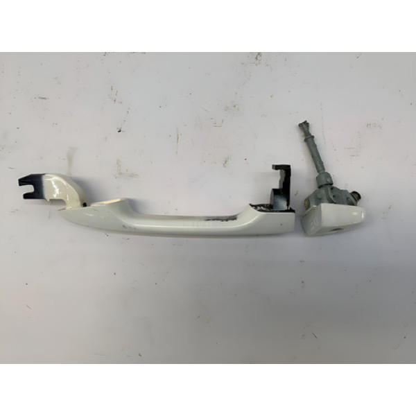 Maçaneta Externa Dianteira Esquerda Civic G9 2012 2015 Det Branco Dianteira