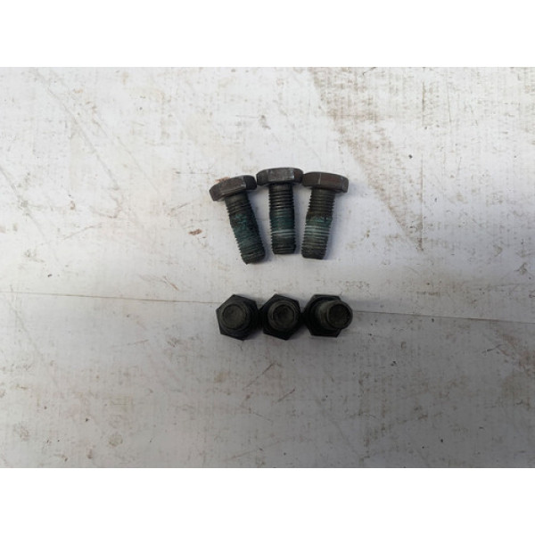 Jogo Parafuso Volante Motor Renault Logan 1.0 12v 2016 2024