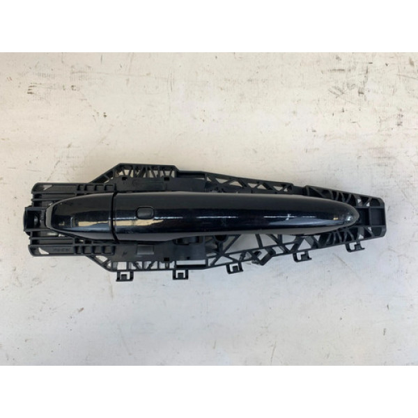 Maçaneta Externa Dianteira Direita Compass 2016 2021 Preta Preto Dianteira