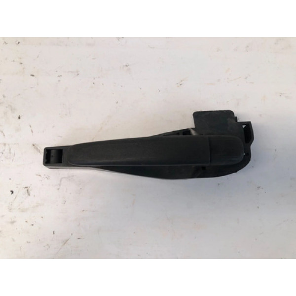 Maçaneta Externa Traseira Esquerda Citroën C3 2003 2012 Preto Traseira